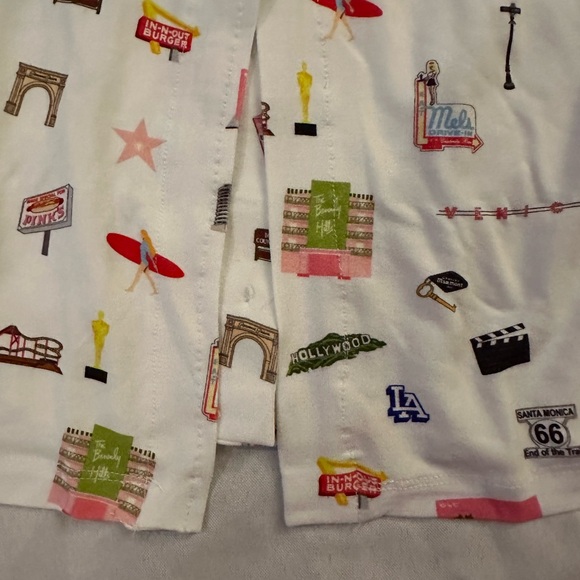 PJ by PJ Los Angeles, CA 2-piece pajamas size M/LG NWT - Picture 5 of 8